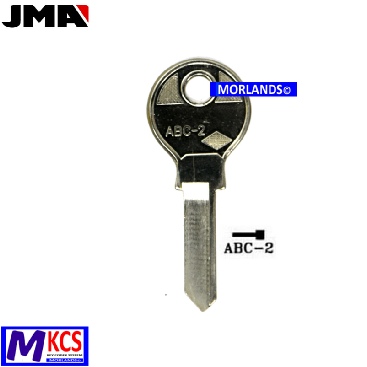ABC2 Key Blank
