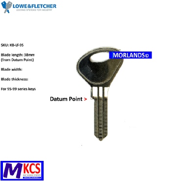 L&F 95 Series Key Blank