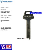 LF ZG series Key Blank
