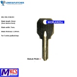 LF E Series Padlock Key Blank